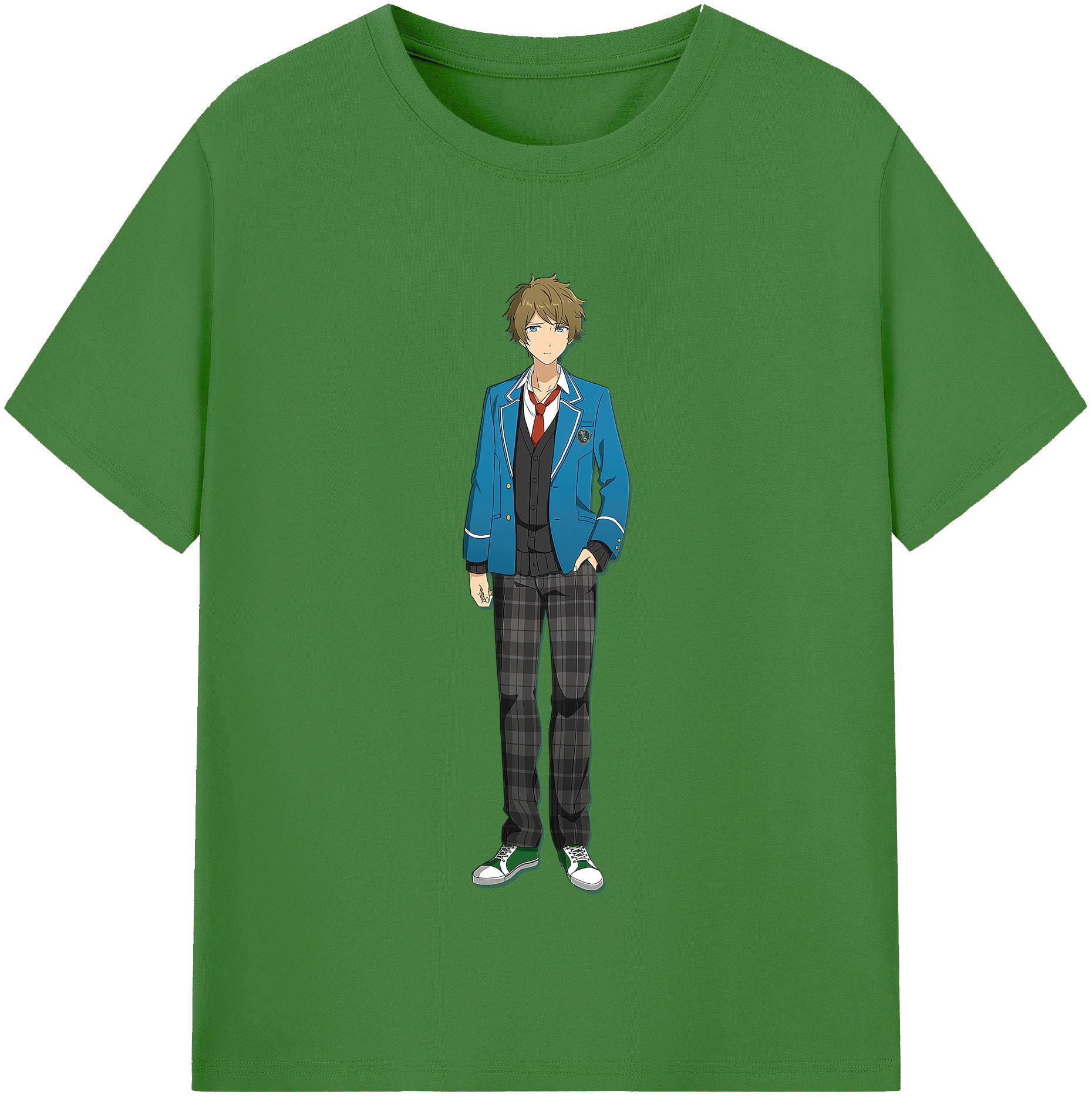 （画像用） あんさんぶるスターズ! Ensemble Stars レディースカジュアルプリントTシャツ（綿100％）